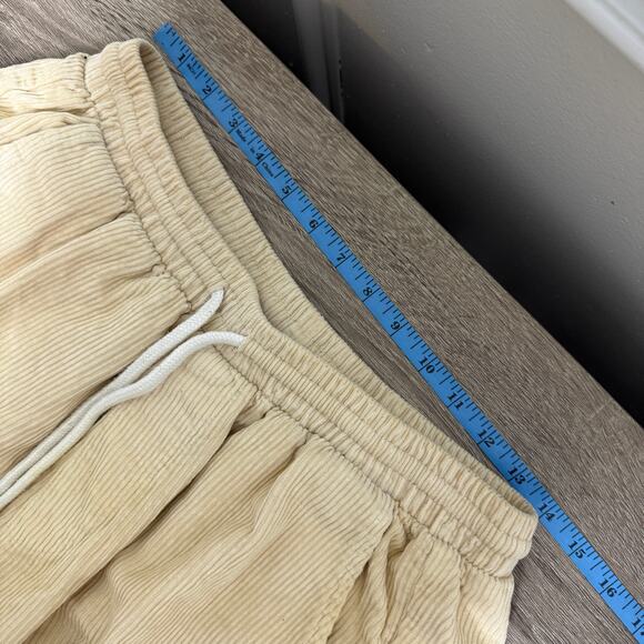 Adam Mar Cotton Corduroy Drawstring Short Mens Medium - Picture 4 of 7